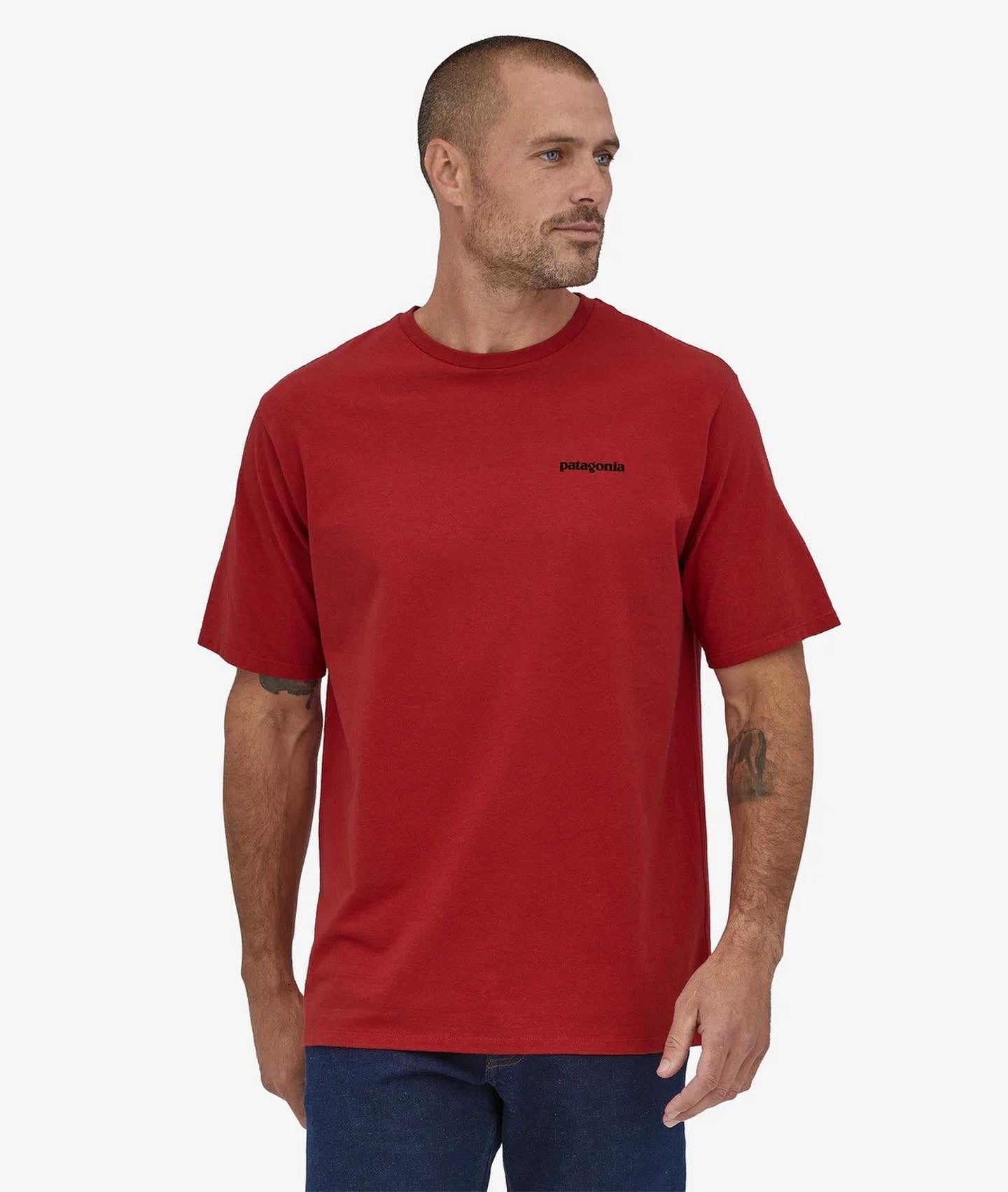 Tee patagonia Sumac Red