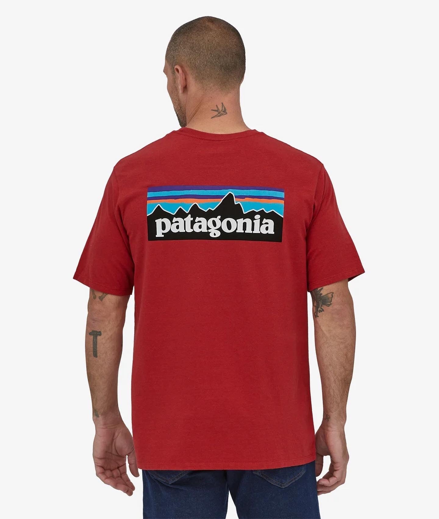Tee patagonia Sumac Red