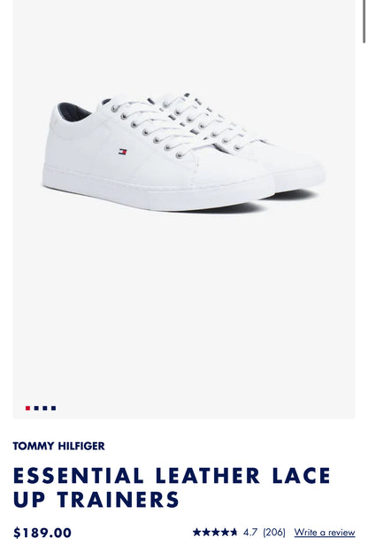 Tommy Essential leather