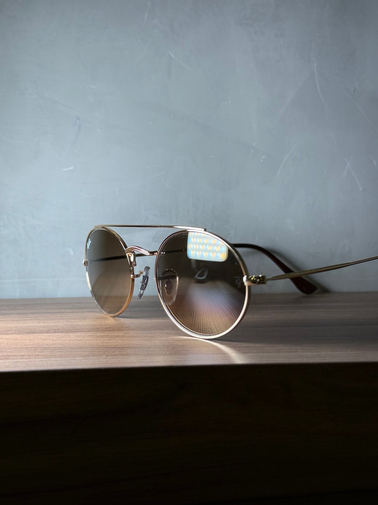 Ray Ban oval double